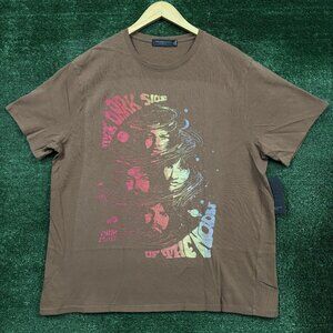 Pink Floyd The Dark Side of the Moon T-shirt in brown, size XL